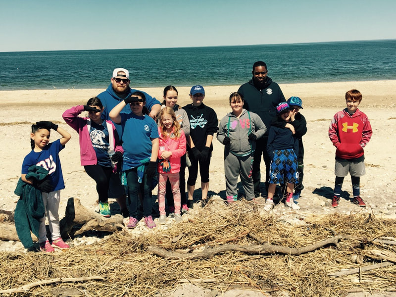 Earth Day Clean-Up at Iron Pier Beach